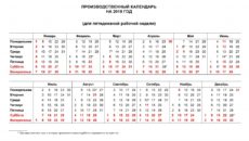 Производственный календарь Республики Башкортостан на 2021 год