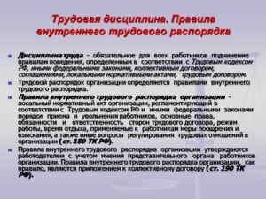 Для подготовки проекта новых правил внутреннего трудового распорядка руководитель организации задача